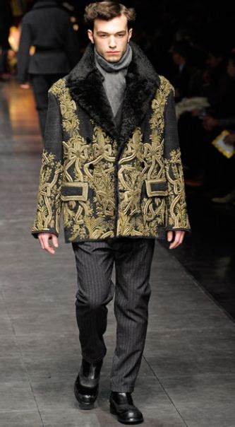 pelliccia uomo dolce gabbana